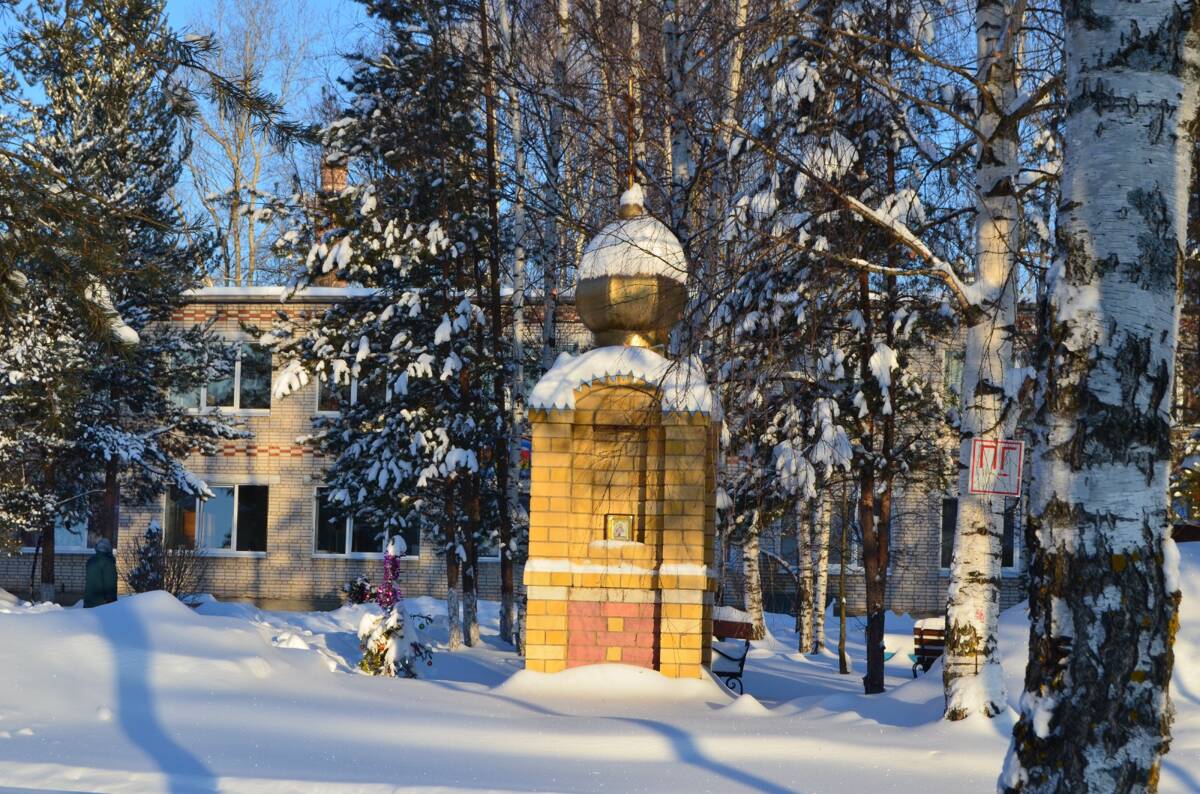 Часовенный столб, Максима Горького им., посёлок (Камешковский район, Владимирская область). фасады