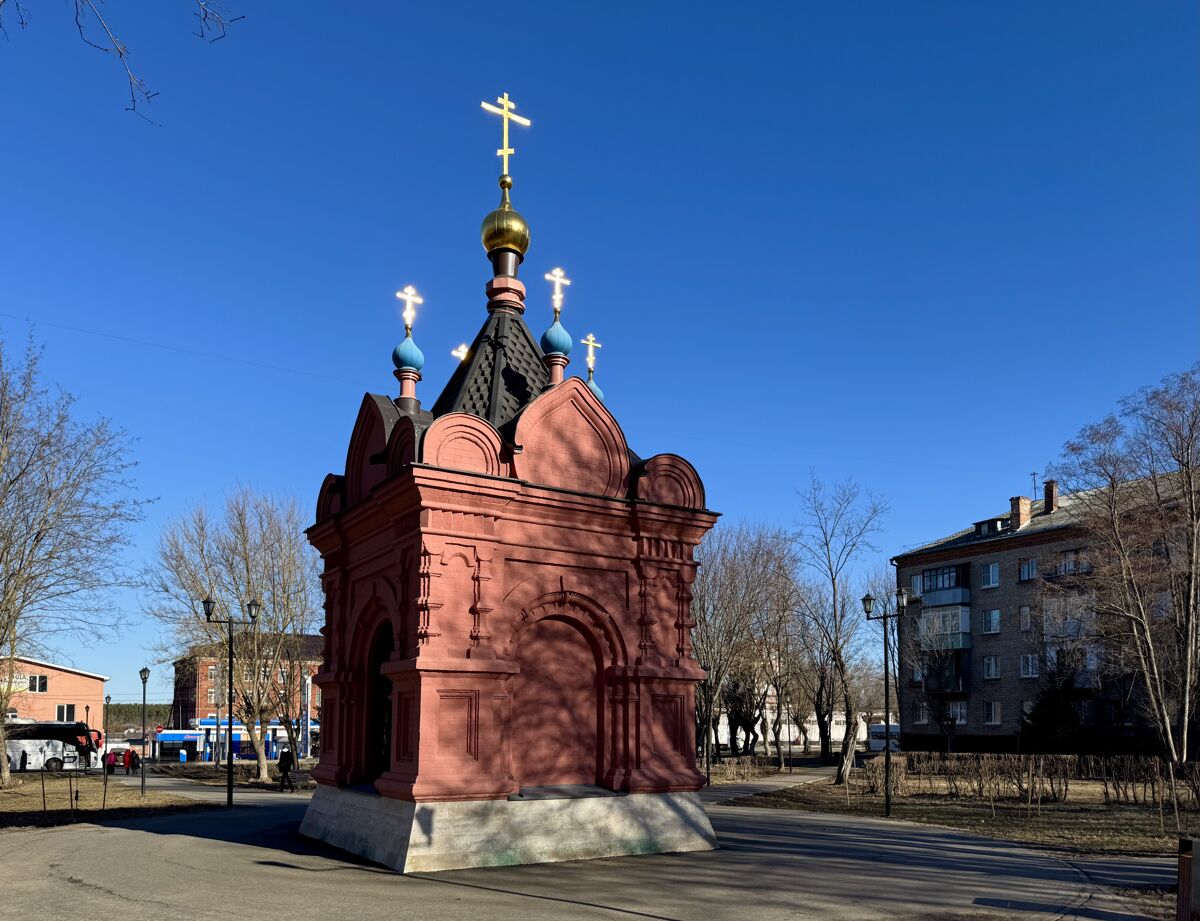 Часовня Николая Чудотворца в Доможирово, Ногинск (Богородский городской округ, Московская область). фасады, Вид с юга