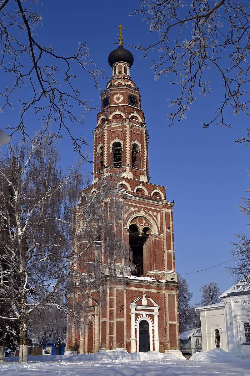 фасады. Соборная колокольня, Бронницы (Раменский район и гг. Бронницы, Жуковский, Московская область)
