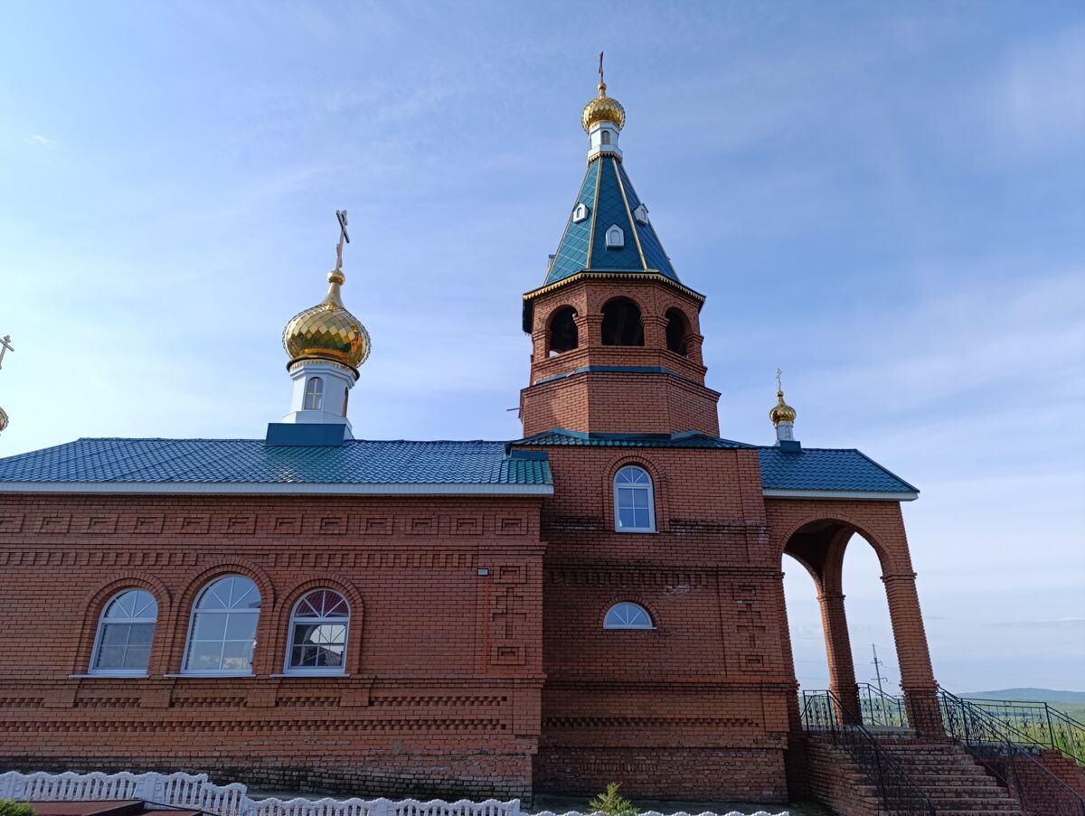 фасады. Варваринский женский монастырь. Церковь Варвары Скворчихинской, Скворчиха (Ишимбайский район, Республика Башкортостан)