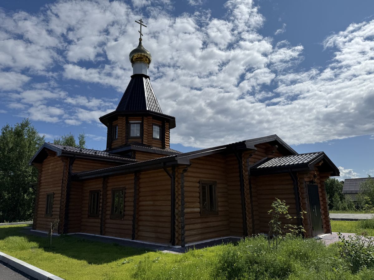 Церковь Богоявления Господня, Ханты-Мансийск (Ханты-Мансийский район и г. Ханты-Мансийск, Ханты-Мансийский автономный округ). фасады, Вид с северо-запада