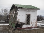 Церковь Троицы Живоначальной (старая), После пожара от храма осталась только алтарная часть<br>, Староуткинск, Шалинский район (Шалинский ГО и ГО Староуткинск), Свердловская область