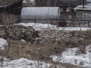 Церковь Троицы Живоначальной (старая), фундамент сгоревшего храма<br>, Староуткинск, Шалинский район (Шалинский ГО и ГО Староуткинск), Свердловская область