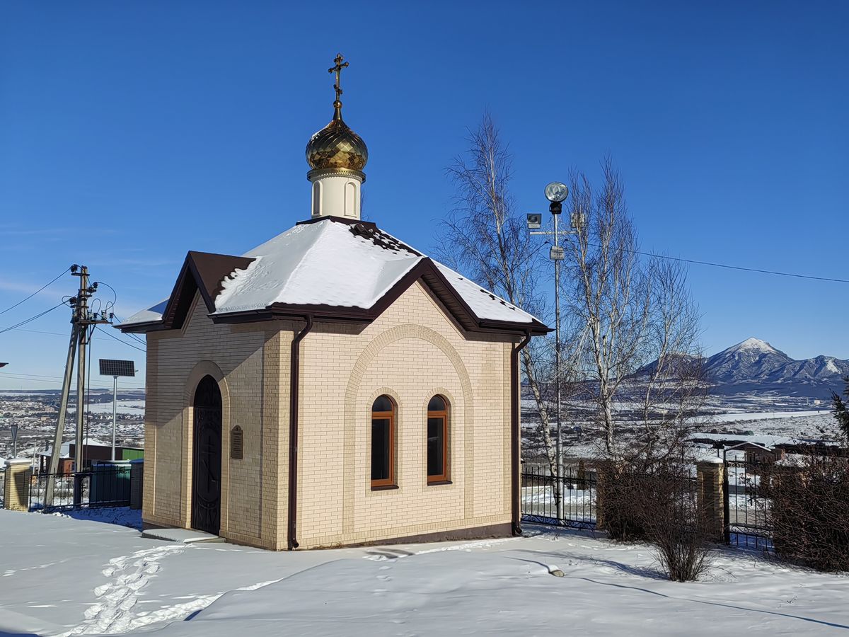 фасады. Часовня Рождества Пресвятой Богородицы на Новом кладбище, Ессентукская (Предгорный район, Ставропольский край)