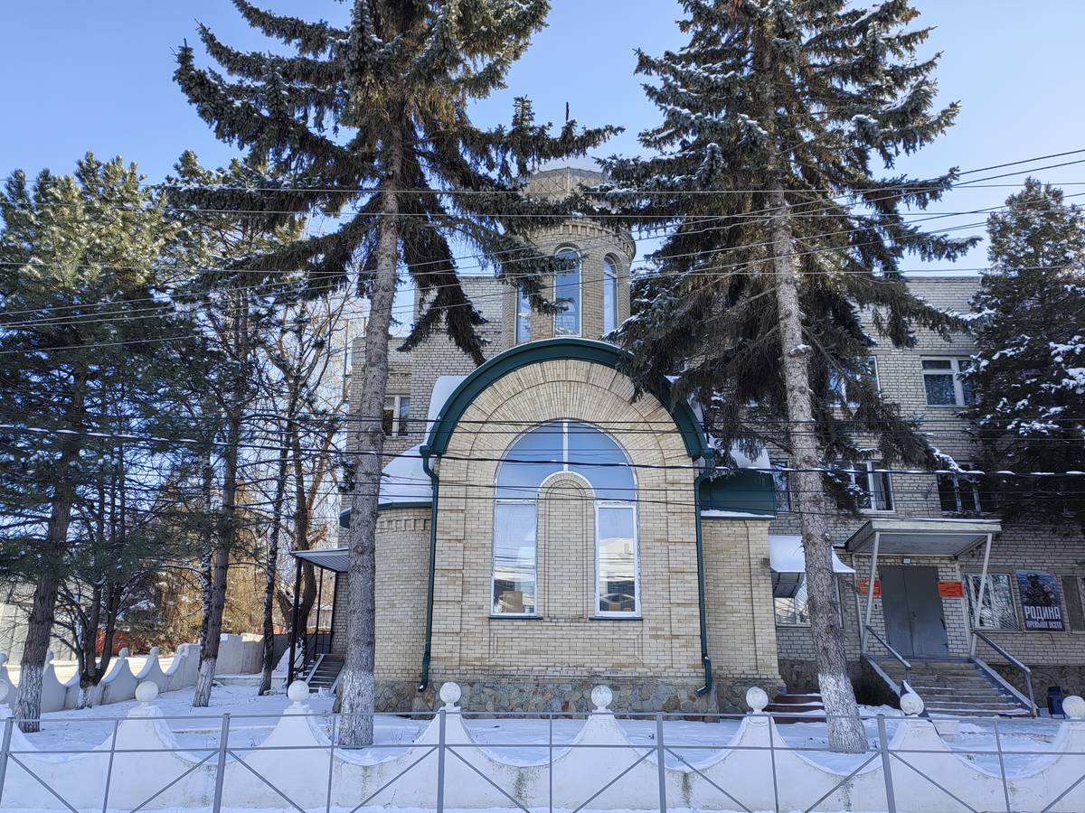 фасады. Часовня Георгия Победоносца при военкомате, Ессентукская (Предгорный район, Ставропольский край)