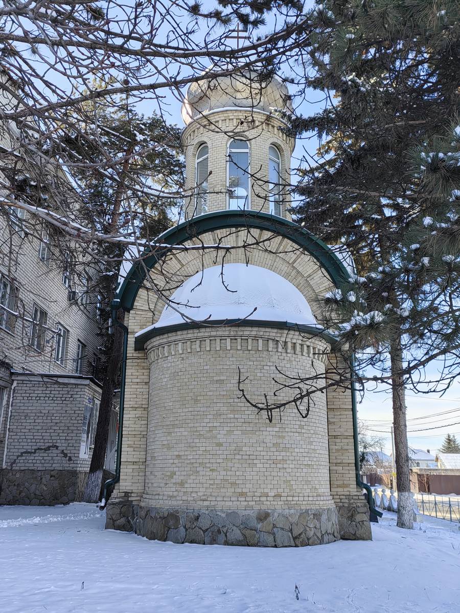 фасады. Часовня Георгия Победоносца при военкомате, Ессентукская (Предгорный район, Ставропольский край)