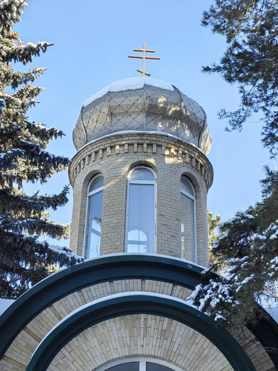 архитектурные детали. Часовня Георгия Победоносца при военкомате, Ессентукская (Предгорный район, Ставропольский край)