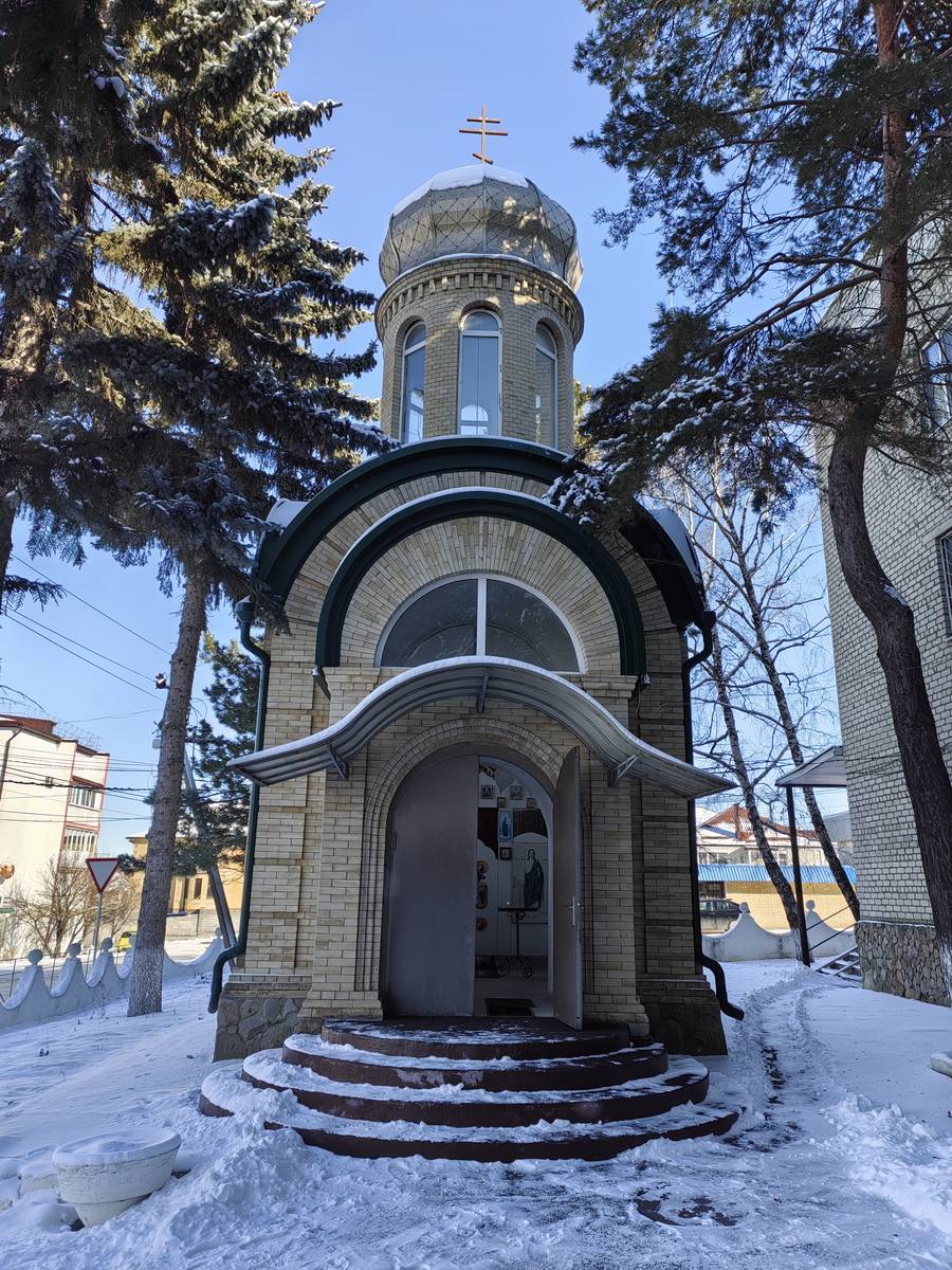 фасады. Часовня Георгия Победоносца при военкомате, Ессентукская (Предгорный район, Ставропольский край)