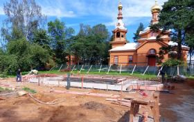 Санкт-Петербург. Неизвестная церковь (строящаяся)
