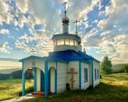 Церковь иконы Божией Матери "Споручница грешных", Вид  с запада<br>, Сухой Ручей, Бичурский район, Республика Бурятия