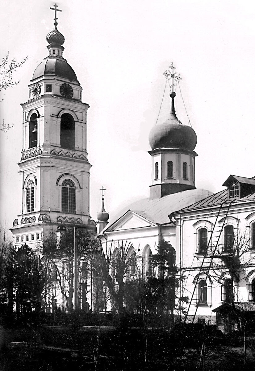 Троицкий Стефано-Махрищский женский монастырь. Колокольня, Махра (Александровский район, Владимирская область). архивная фотография, Фото с сайта Стефано-Махрищского монастыря