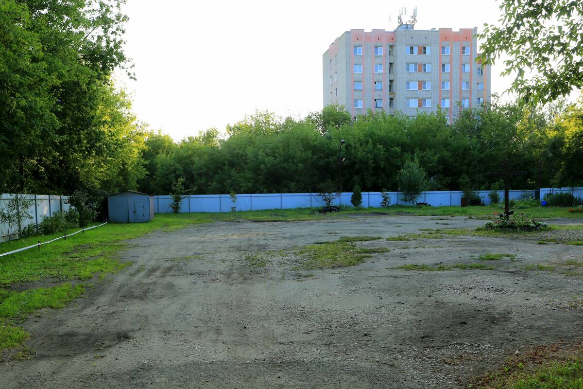 Церковь Сергия Радонежского (строящаяся), Ярославль (Ярославль, город, Ярославская область). документальные фотографии, Освященное место под храм