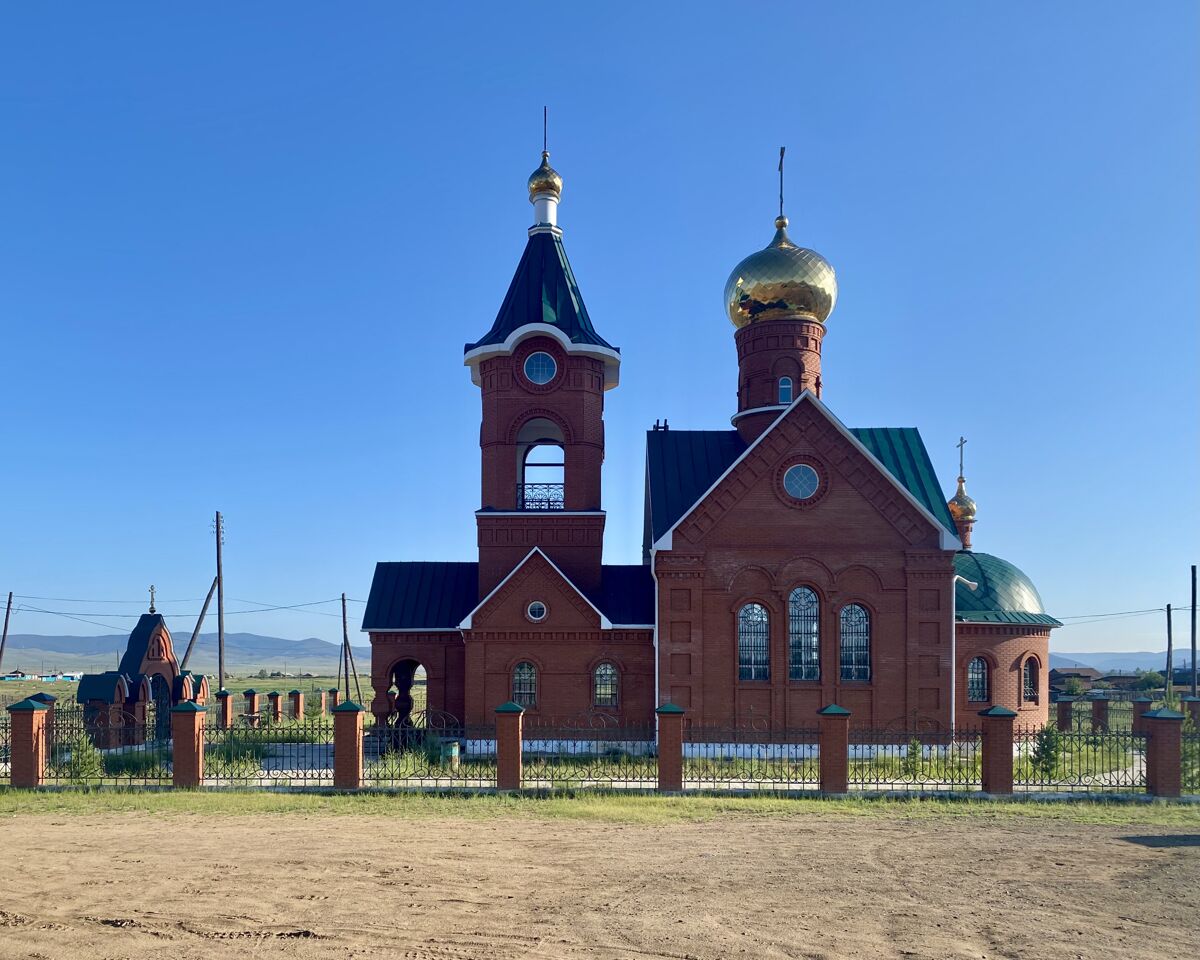 Церковь Рождества Пресвятой Богородицы, Окино-Ключи (Бичурский район, Республика Бурятия). фасады, Южный фасад
