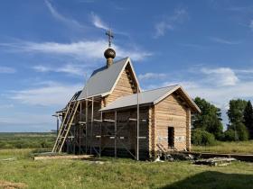 Посад (Турчасово). Церковь Благовещения Пресвятой Богородицы (новая)