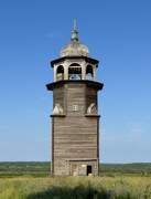 Колокольня Турчасовского погоста, Вид с запада<br>, Посад (Турчасово), Онежский район, Архангельская область