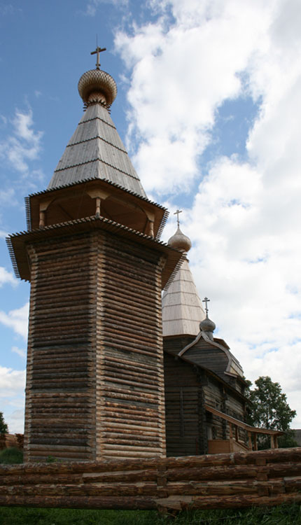 Колокольня Почозерского погоста, Филипповская (Почозеро) (Плесецкий район, Архангельская область). фасады, Колокольня