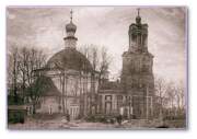 Церковь Димитрия Солунского (старая), Начало XX века. Фото с сайта Вачского благочиния (http://vacha.prihod.ru/gallery/view/id/1106653#gallerytop)<br>, Вача, Вачский район, Нижегородская область