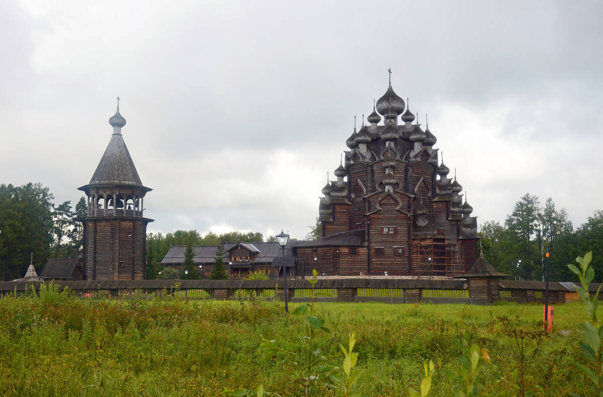 Усадьба Богословка, Невский Парклесхоз (Всеволожский район, Ленинградская область). фасады