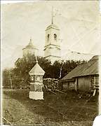 Козьмодемьянский Погост, урочище. Космы и Дамиана, церковь