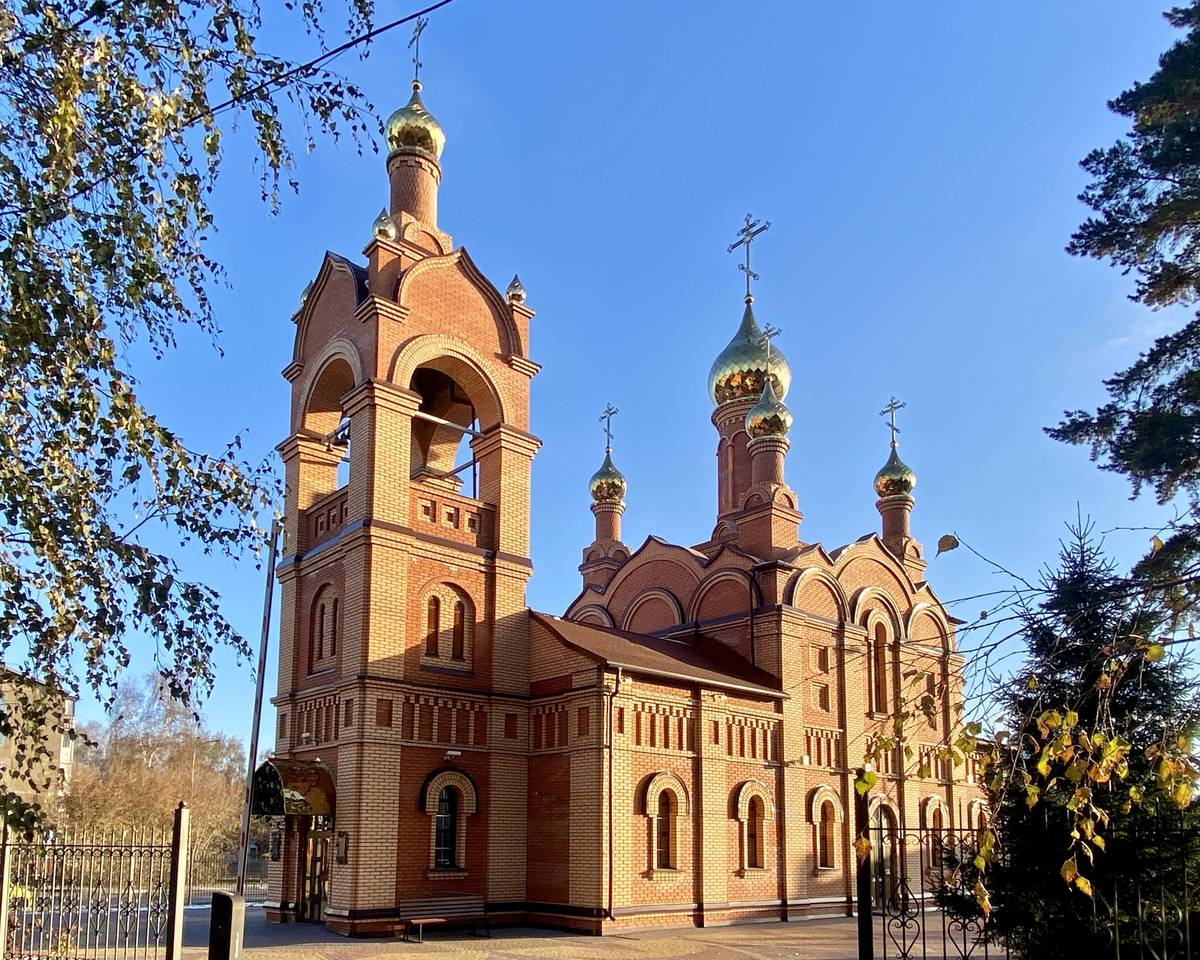 Церковь Спиридона Тримифунтского, Кемерово (Кемерово, город, Кемеровская область). фасады, Вид с ЮЗ