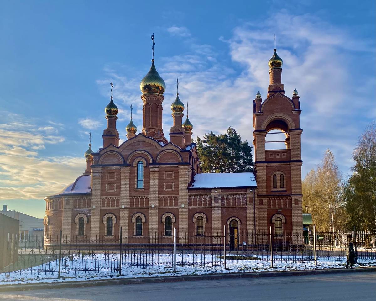 Церковь Спиридона Тримифунтского, Кемерово (Кемерово, город, Кемеровская область). фасады, Северный фасад