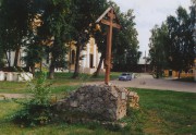 Успенский Вышенский монастырь. Колокольня с церковью Троицы Живоначальной, Фундаменты колокольни.<br>, Выша, Шацкий район, Рязанская область