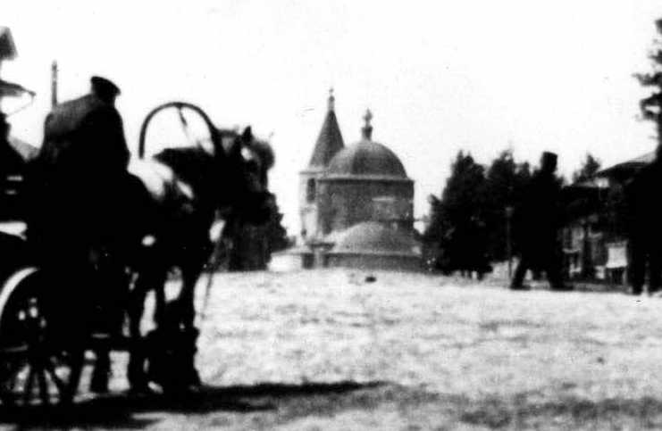 Церковь Благовещения Пресвятой Богородицы, Елатьма (Касимовский район и г. Касимов, Рязанская область). архивная фотография, Благовещенская церковь. Начало XX века. Фото с сайта https://elatma2008.ru/E27.htm