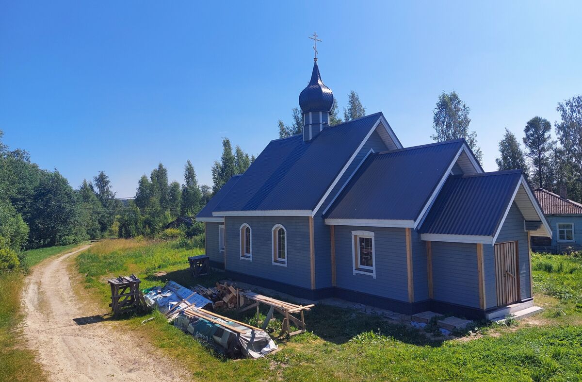 Церковь Рождества Христова, Коткозеро (Олонецкий район, Республика Карелия). общий вид в ландшафте