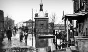 Часовня в память пожара 1879 года у Фроловского моста, 1908. Источник: pastvu.com/p/229160<br>, Вязьма, Вяземский район, Смоленская область