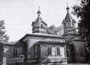 Церковь Успения Пресвятой Богородицы (старая), Старинное фото с Ганцевичского краеведческо-информационного портала<br>, Хотыничи, Ганцевичский район, Беларусь, Брестская область