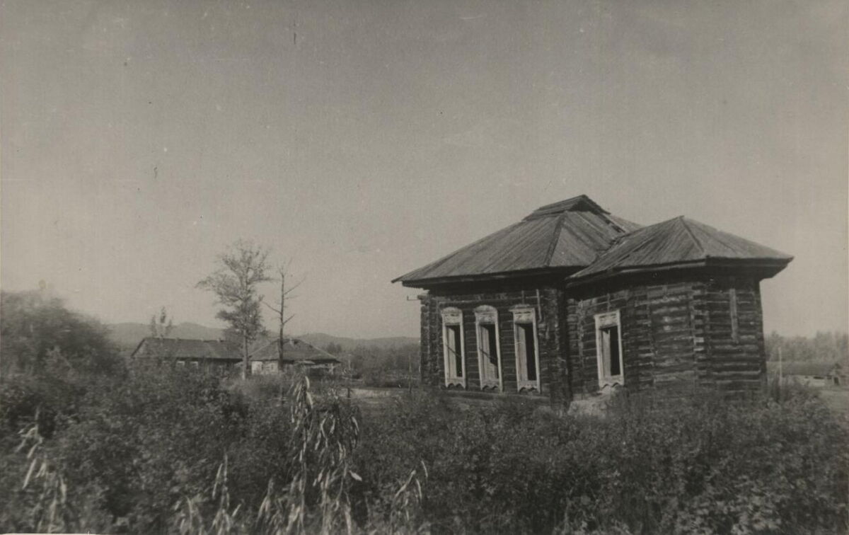 Церковь Антония Великого, Малотымовское, урочище (Тымовский городской округ, Сахалинская область). архивная фотография, Фото 1950-ых годов из фондов Хабаровского краевого музея имени Н.И. Гродекова