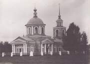 Церковь Воскресения Христова, Фото 1909 года из фондов Государственного исторического музея. Автор С.А. Орлов<br>, Агутино, урочище, Чухломский район, Костромская область