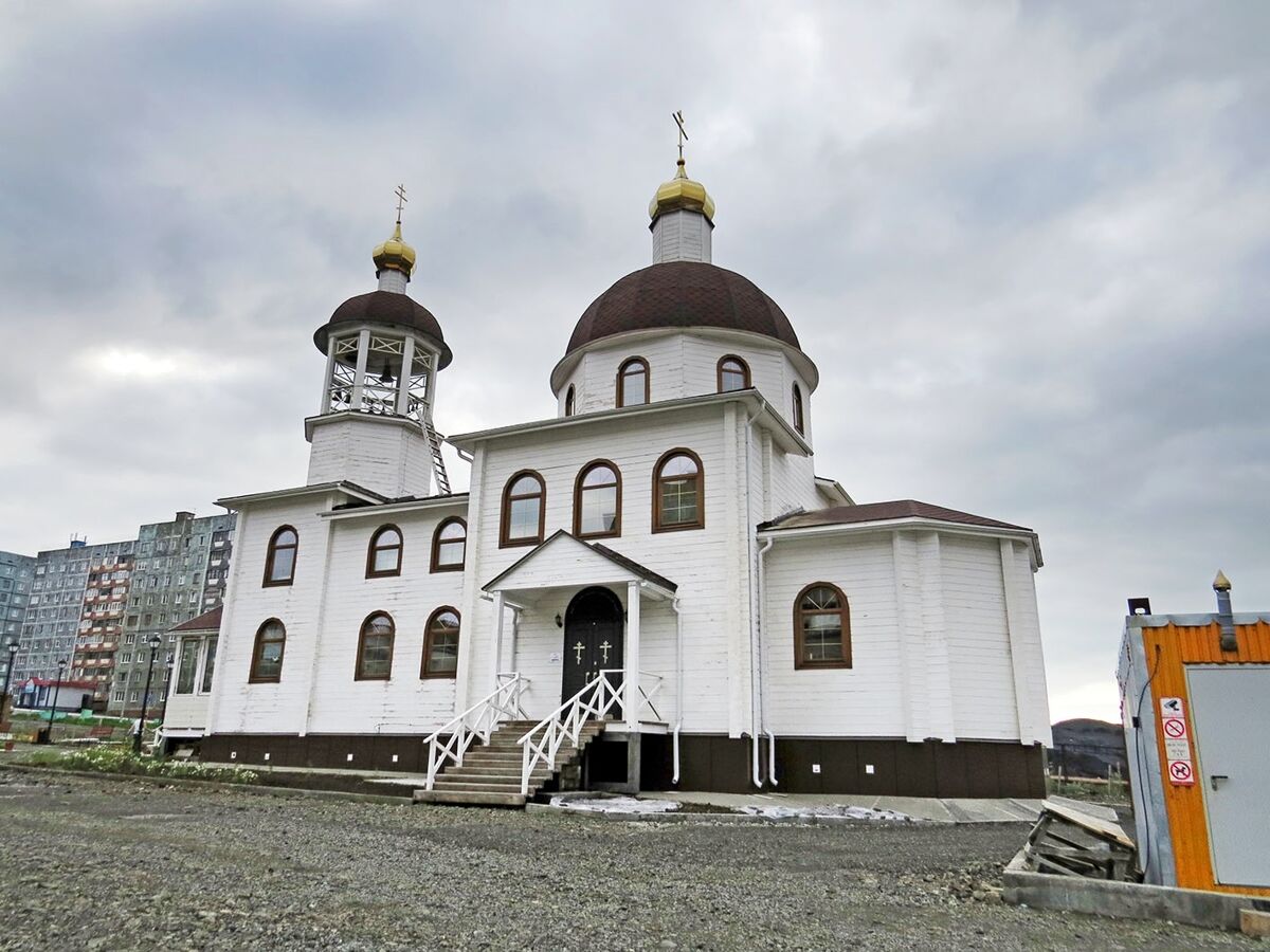 Церковь Преображения Господня в Кайеркане, Норильск (Норильск, город, Красноярский край). фасады