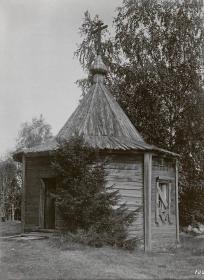 Часовенская. Часовня на месте сгоревшей Тихвинской церкви