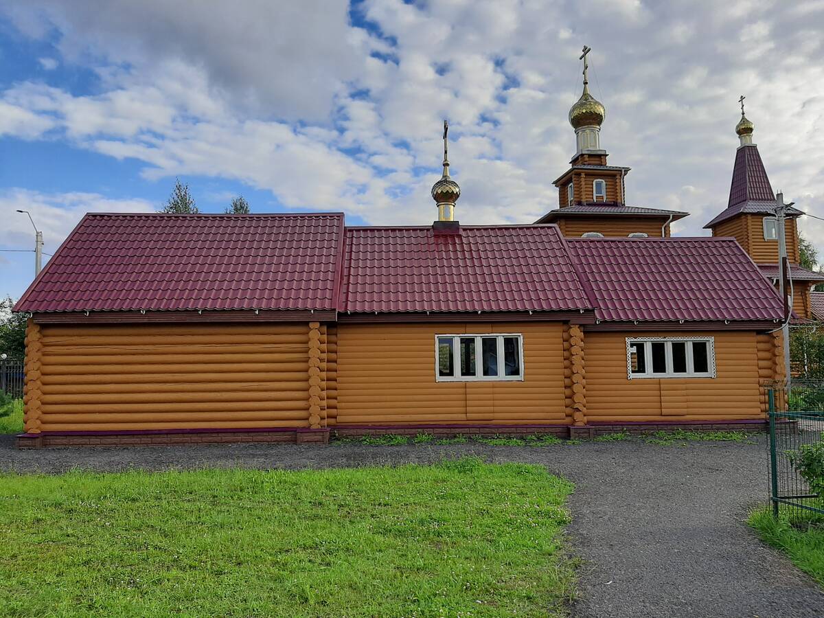 Церковь Ольги равноапостольной в поселке Октябрьском, Брянск (Брянск, город, Брянская область). фасады