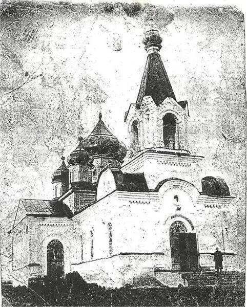 Церковь Покрова Пресвятой Богородицы, Чамлыкская (Лабинский район, Краснодарский край). архивная фотография, Старинное фото
