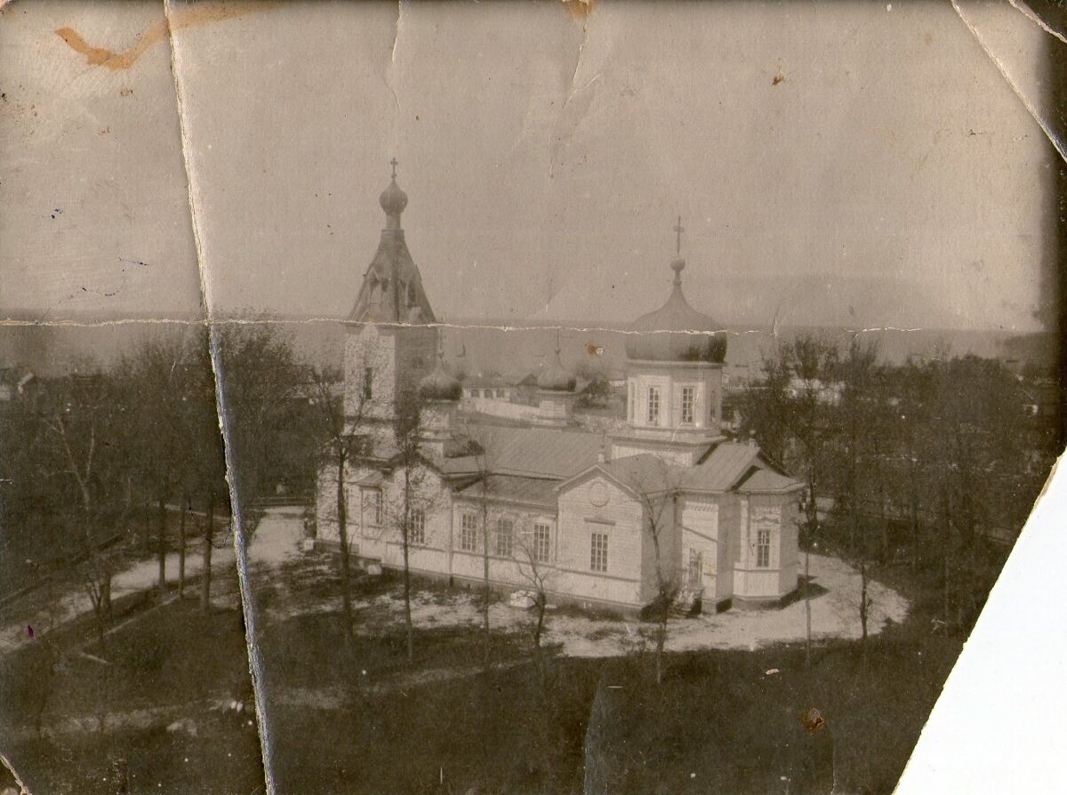 Церковь Николая Чудотворца, Приморско-Ахтарск (Приморско-Ахтарский район, Краснодарский край). архивная фотография, Старинное фото из фондов Приморско-Ахтарского историко-краеведческого музея