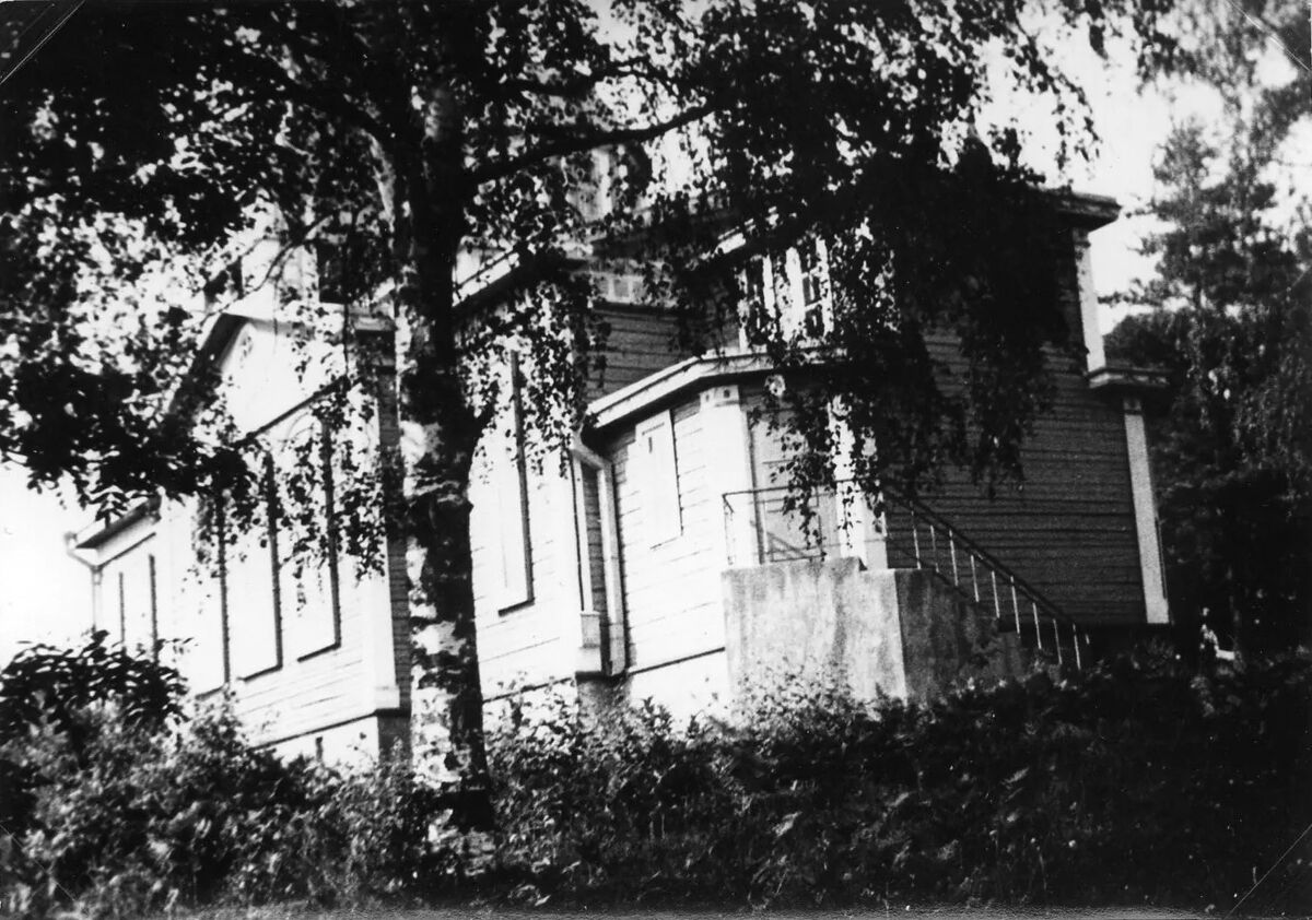 Церковь Благовещения Пресвятой Богородицы, Куркиёки (Лахденпохский район, Республика Карелия). архивная фотография, Фото 1930-ых годов с сайта museo.disec.fi