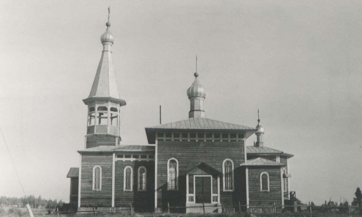 Церковь Преображения Господня, Леппяниэми (Суоярвский район, Республика Карелия). архивная фотография, Фото 1937 года с сайта www.finna.fi. Автор Ilmari Karvonen