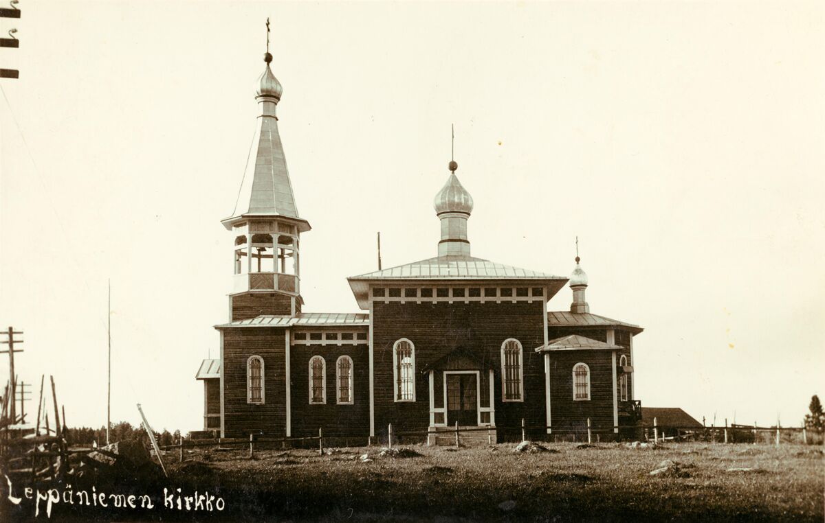 Церковь Преображения Господня, Леппяниэми (Суоярвский район, Республика Карелия). архивная фотография, Фото 1930-ых годов с сайта www.finna.fi