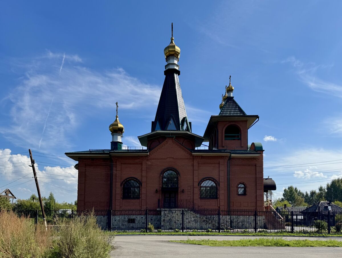Церковь Николая Чудотворца в Форштадте, Новокузнецк (Новокузнецкий район и г. Новокузнецк, Кемеровская область). фасады, Северный фасад