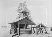Часовня Илии Пророка, Фото 1914 года с сайта www.finna.fi. Автор V. Kyander<br>, Толвоярви, урочище, Суоярвский район, Республика Карелия