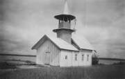 Часовня Преображения Господня, Фото 1937 года с сайта www.finna.fi. Автор Katri Kaukonen<br>, Лункулансаари, остров, Питкярантский район, Республика Карелия