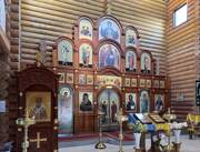 Церковь Сергия Радонежского в Осиновке, Иконостас<br>, Братск, Братский район, Иркутская область