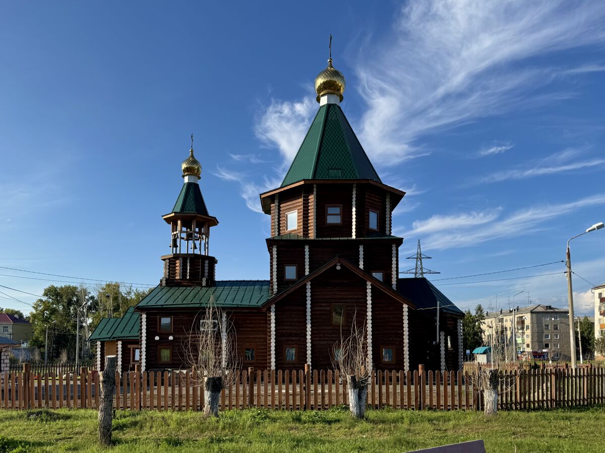 Церковь Сергия Радонежского в Осиновке, Братск (Братский район, Иркутская область). фасады, Вид с юга