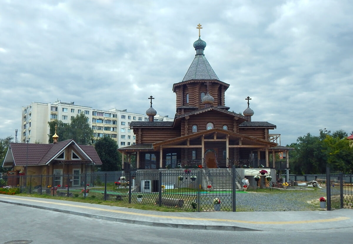 Церковь Гавриила Белостокского, Пинск (Пинский район, Беларусь, Брестская область). общий вид в ландшафте
