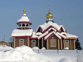 Байкит. Церковь Тихона, патриарха Всероссийского