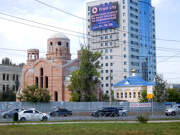 Церковь Самарской иконы Божьей Матери (строящаяся), Строящееся здание храма и Детский Епархиальный образовательный центр<br>, Самара, Самара, город, Самарская область
