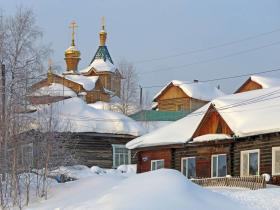 Северо-Енисейский. Церковь Спаса Нерукотворного Образа
