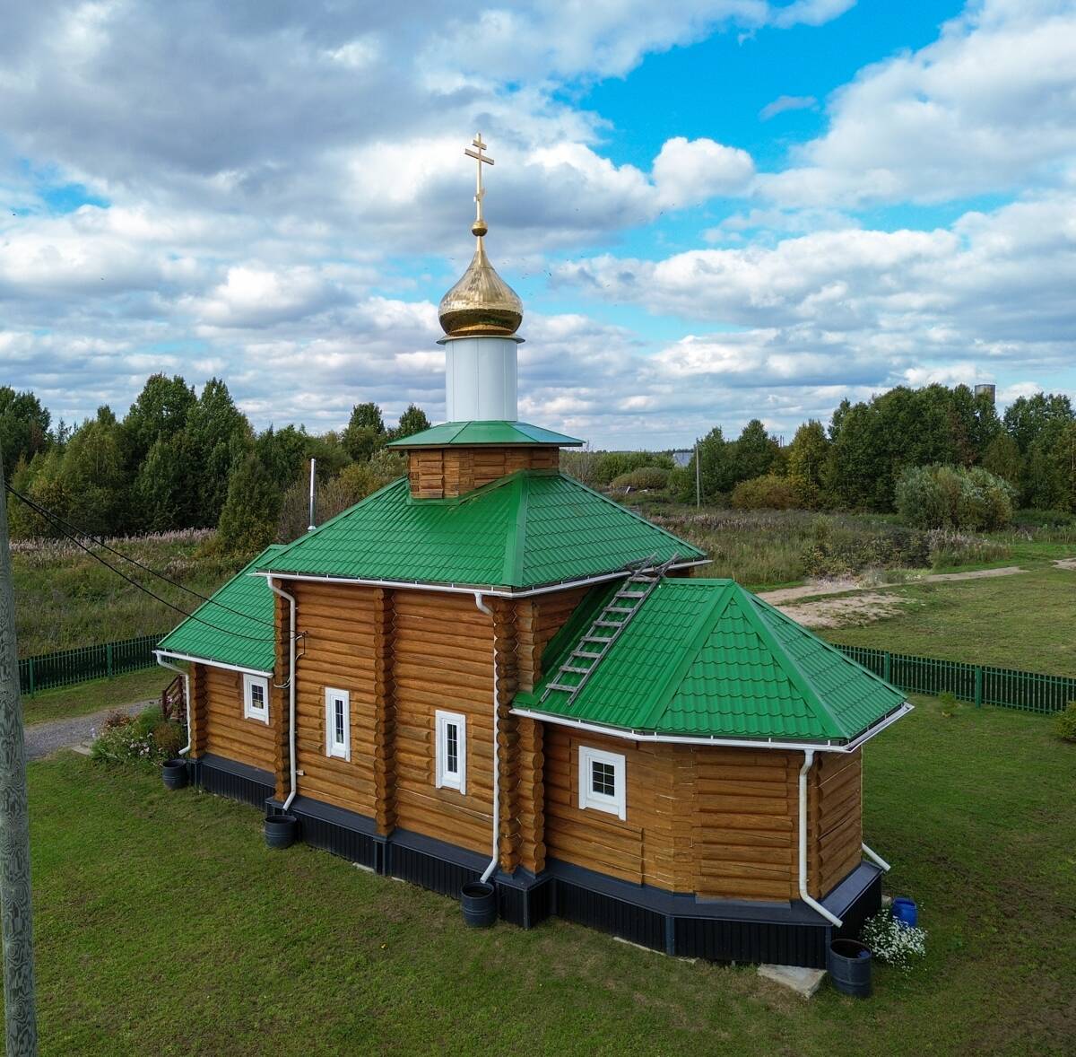 Церковь Вознесения Господня (новая), Копачёво (Холмогорский район, Архангельская область). фасады